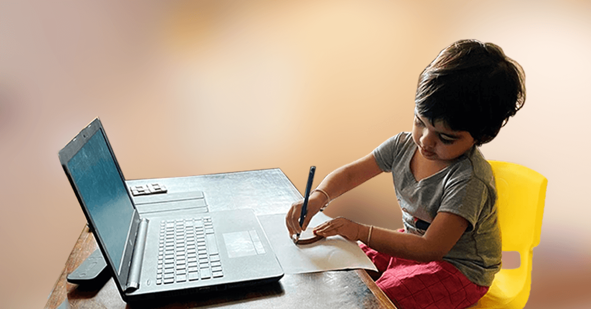 learning through play look like while learning online