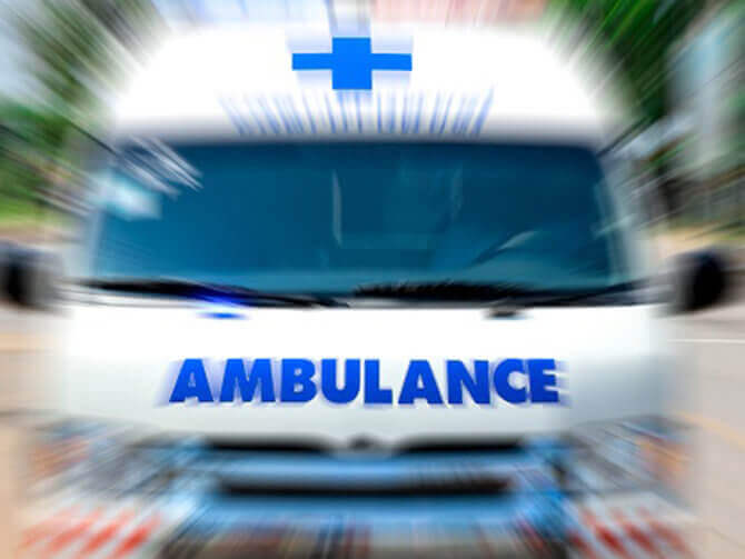 School students stress the importance of giving way to ambulance when on roads