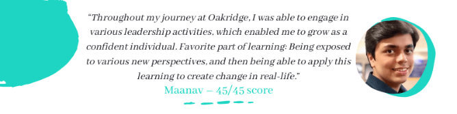 Maanav 45 score