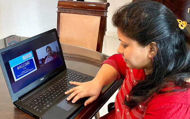 Parents can see students progress from their comfort of home