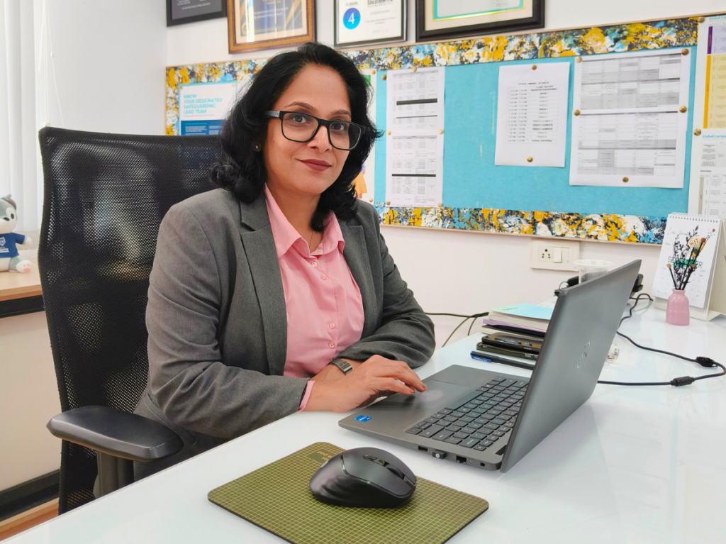 Ms. Anuradha Varma, Principal Oakridge Bachupally