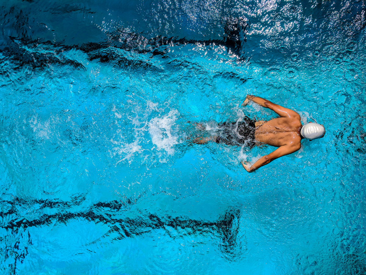 The joy of finally learning how to swim