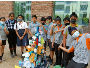 Art Exhibition at Oakridge International School Mohali to conserve mother earth