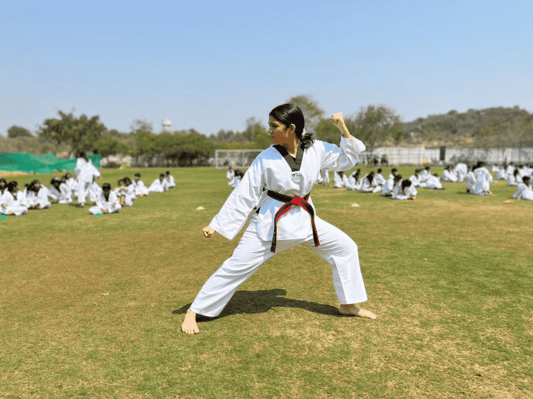 Sahithi Black Belt Oakridge International School Bachupally