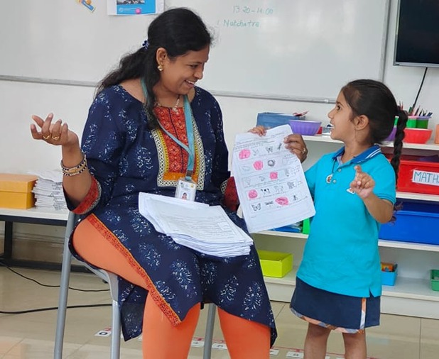 Sandhya eyp oakridge teacher best ib schools in india