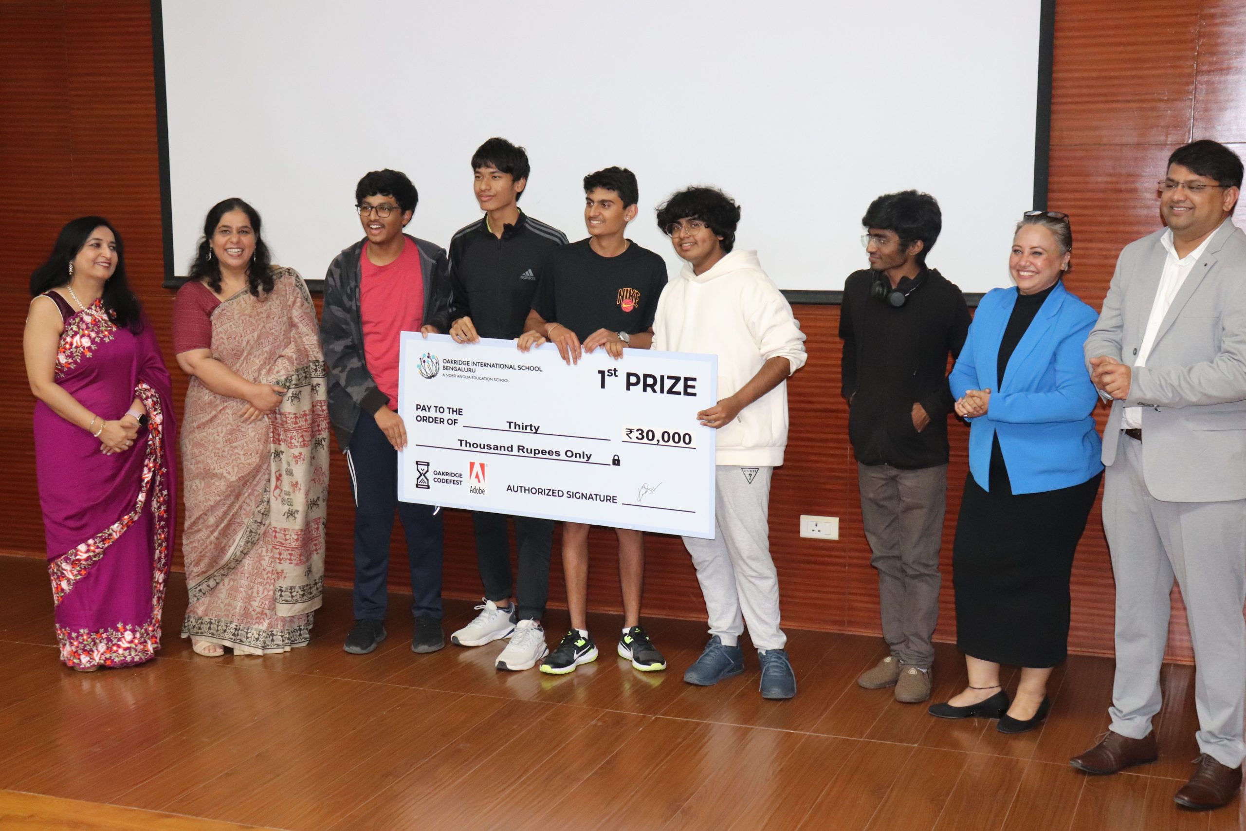 oakridge international bengaluru codefest