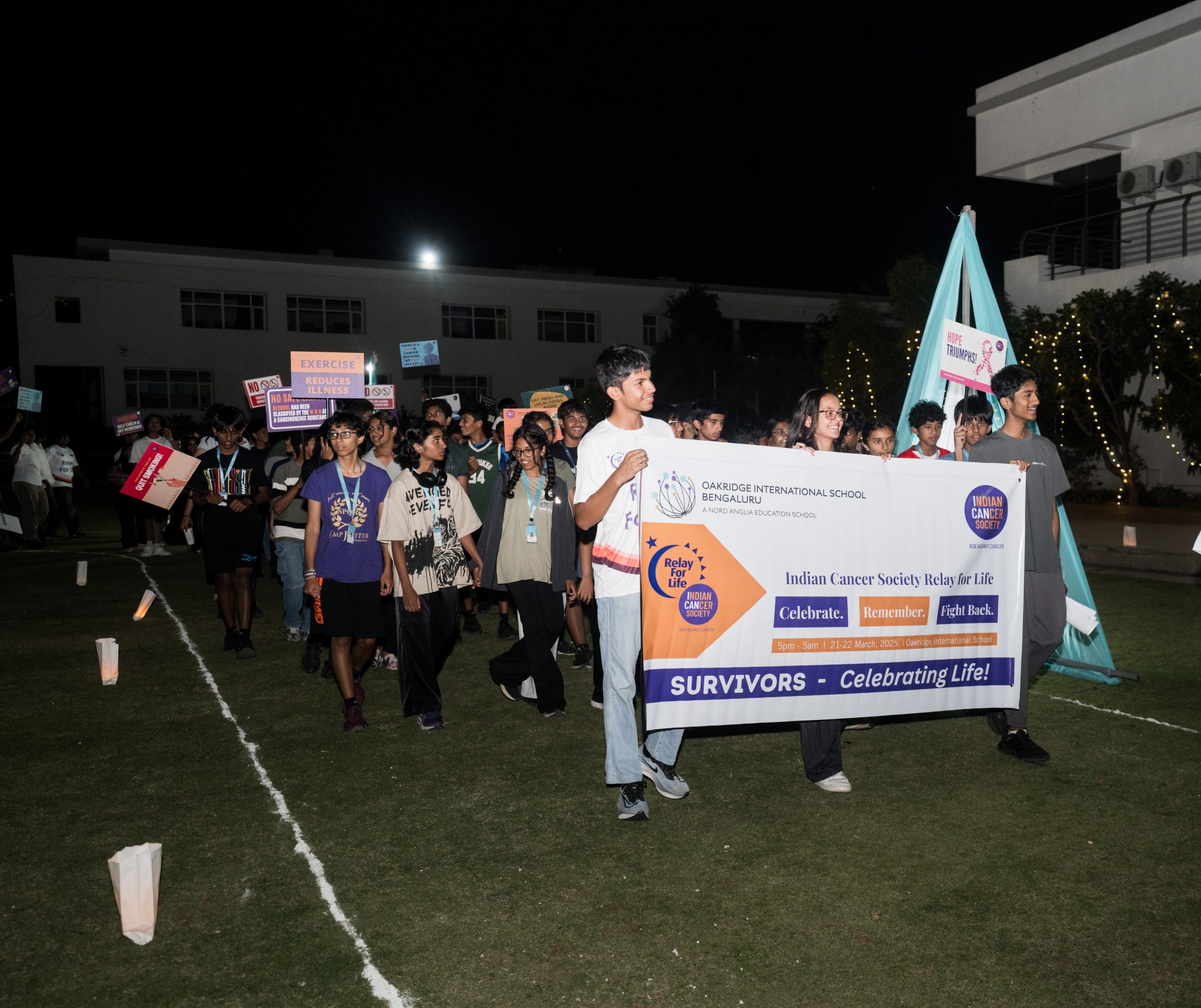 relay for life oakridge bengaluru