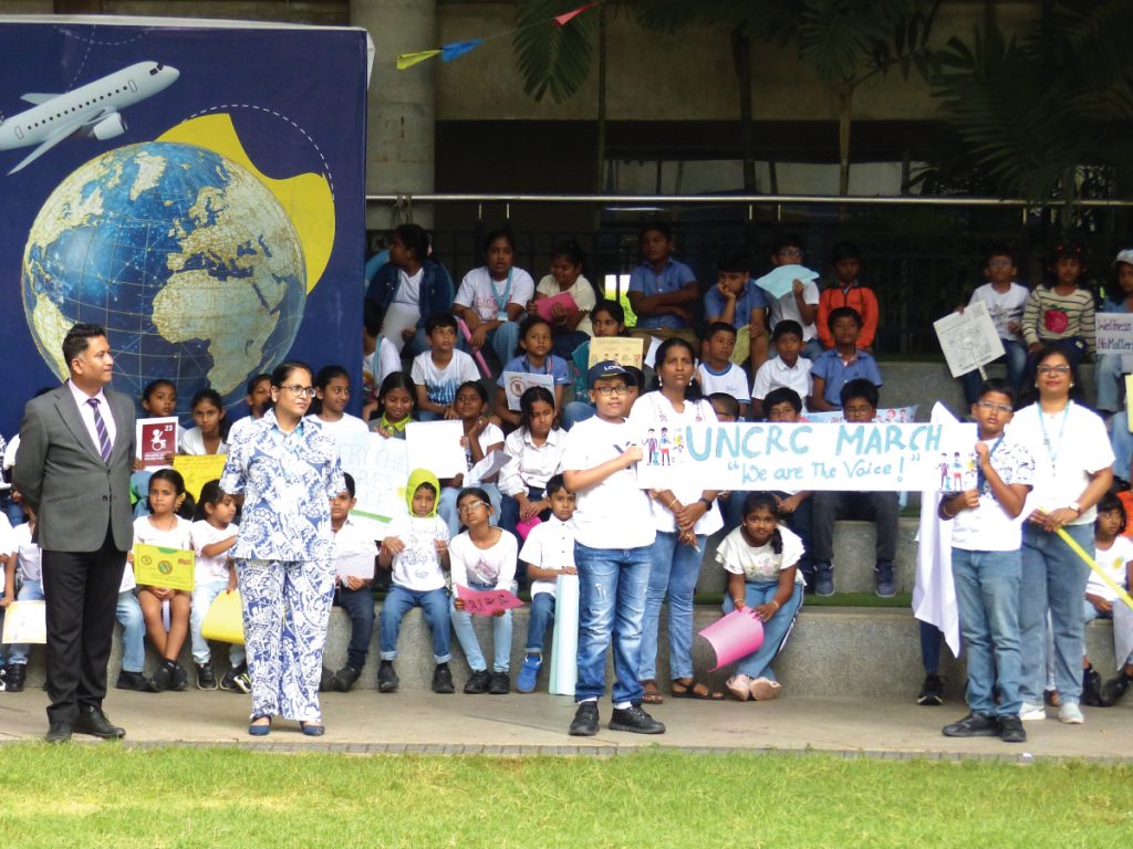 Oakridge International School bachupally UNCRC March