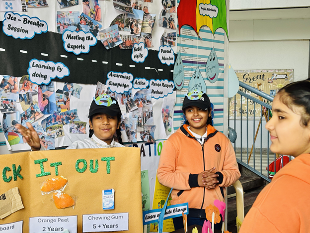 Teacher tracking student progress at Oakridge International School Mohali