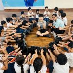 Students learning in an inclusive and supportive environment at Oakridge International School Mohali, promoting wellbeing, respect and positive behaviour.