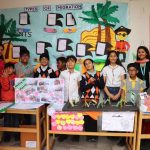Students from Oakridge Mohali collaborating on global learning activities that foster teamwork, creativity and international mindedness.